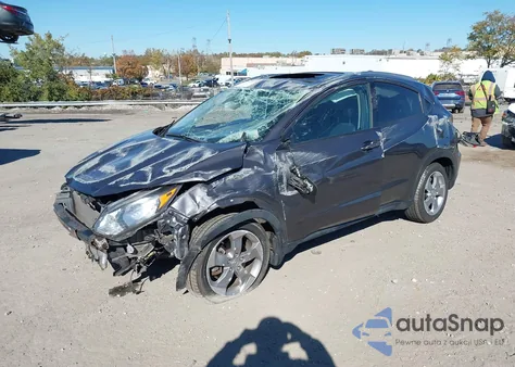 2016 Honda Hr-V Ex-L from USA, damaged, VIN 3CZRU6H72GM765129